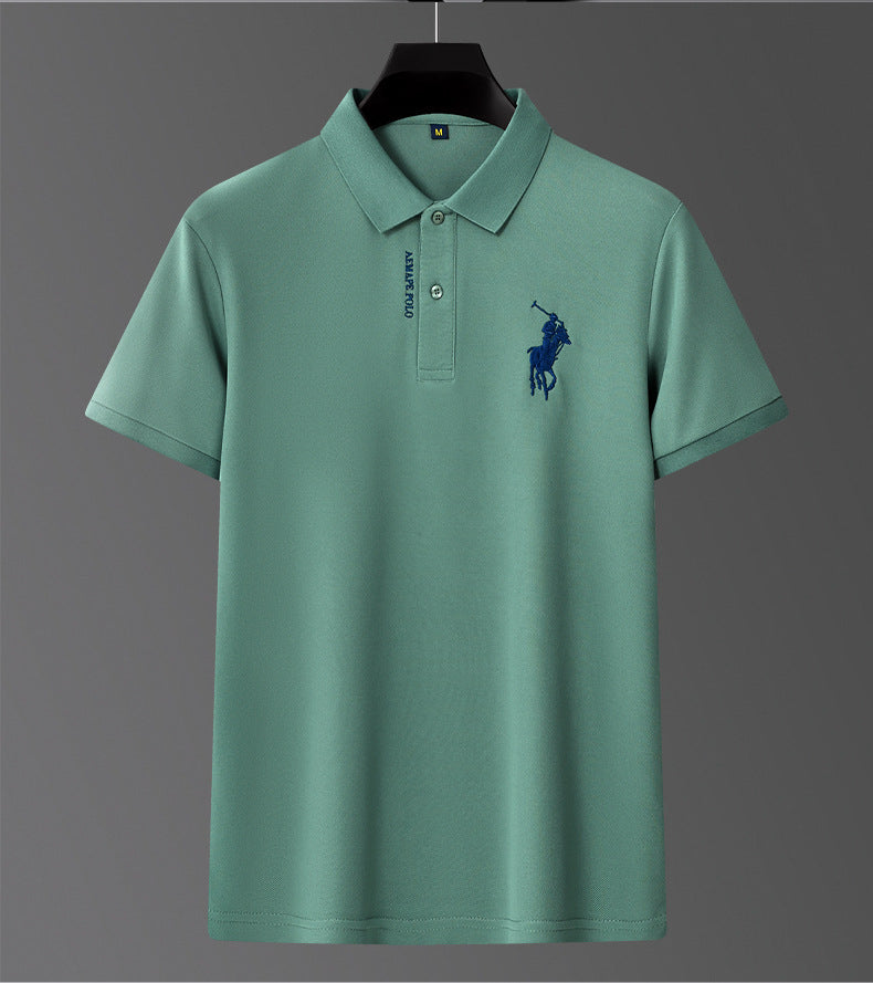 Polo Bordado Business Veron&Co, em uso