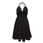 Vestido com Decote em V - Veron&Co