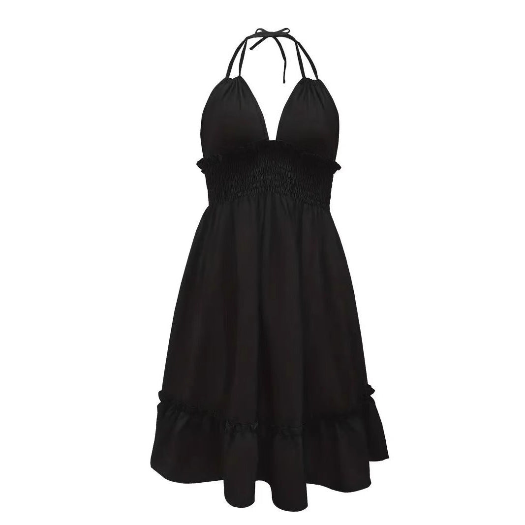 Vestido com Decote em V - Veron&Co