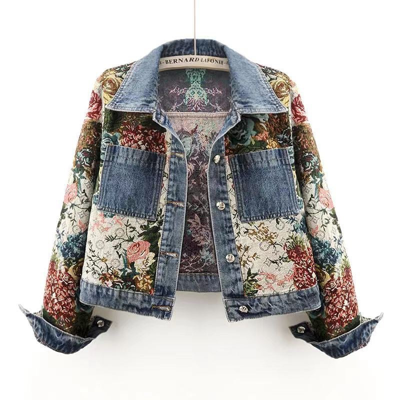 Chaqueta Vaquera Patchwork