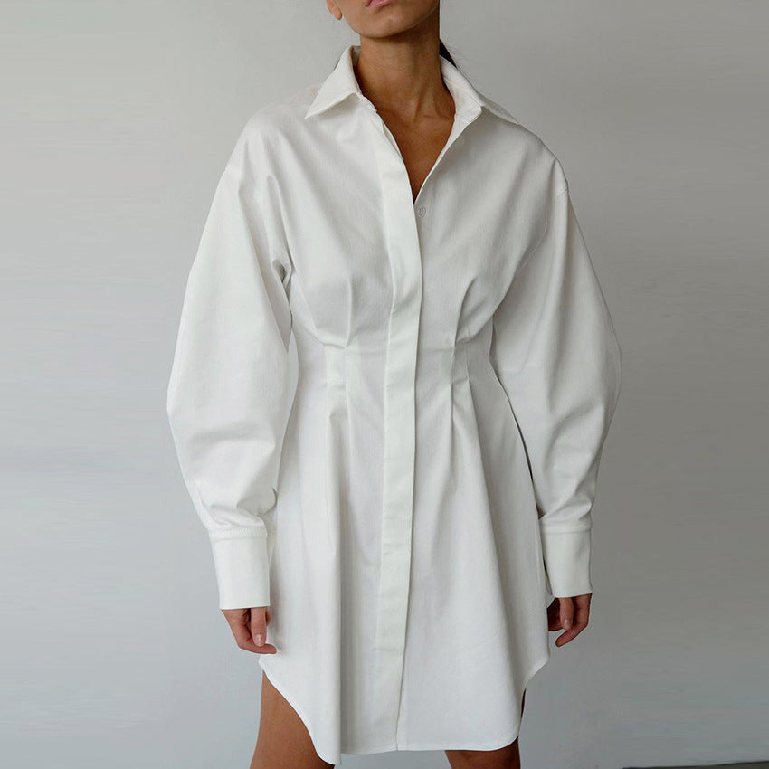Vestido com Inspiração Vintage e Manga Comprida - Veron&Co
