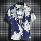 Floral Hawaiian Set (Shirt + Shorts)