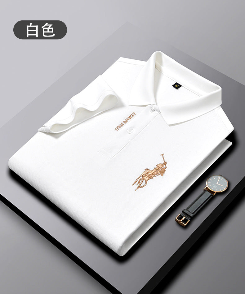 Polo Bordado Business Veron&Co, detalhe do tecido