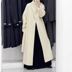 Long Turtleneck Overcoat