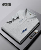 Polo Bordado Business Veron&Co, detalhe do bordado