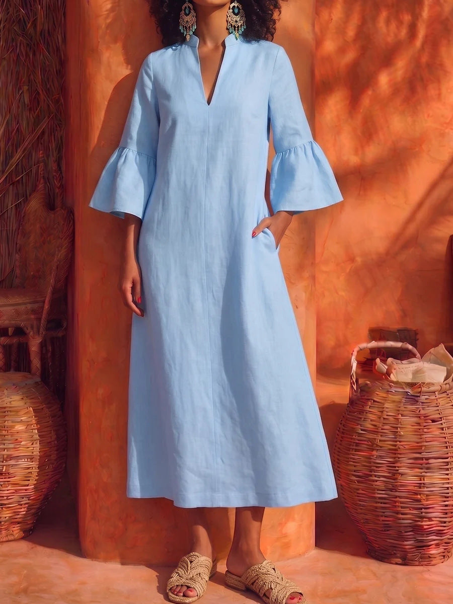 Vestido com Folhos - Veron&Co