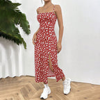 Vestido Midi com Abertura Lateral e Corte Justo - Veron&Co
