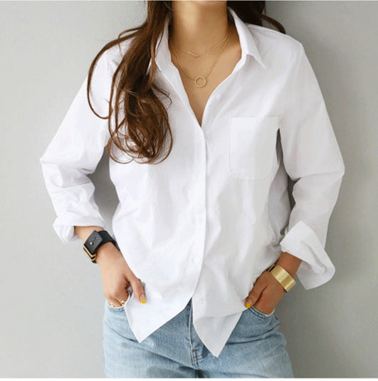 Camisa Slim em Algodão de Gola Clássica Veron&Co, vista frontal