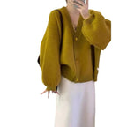 Cashmere V-Neck Coat