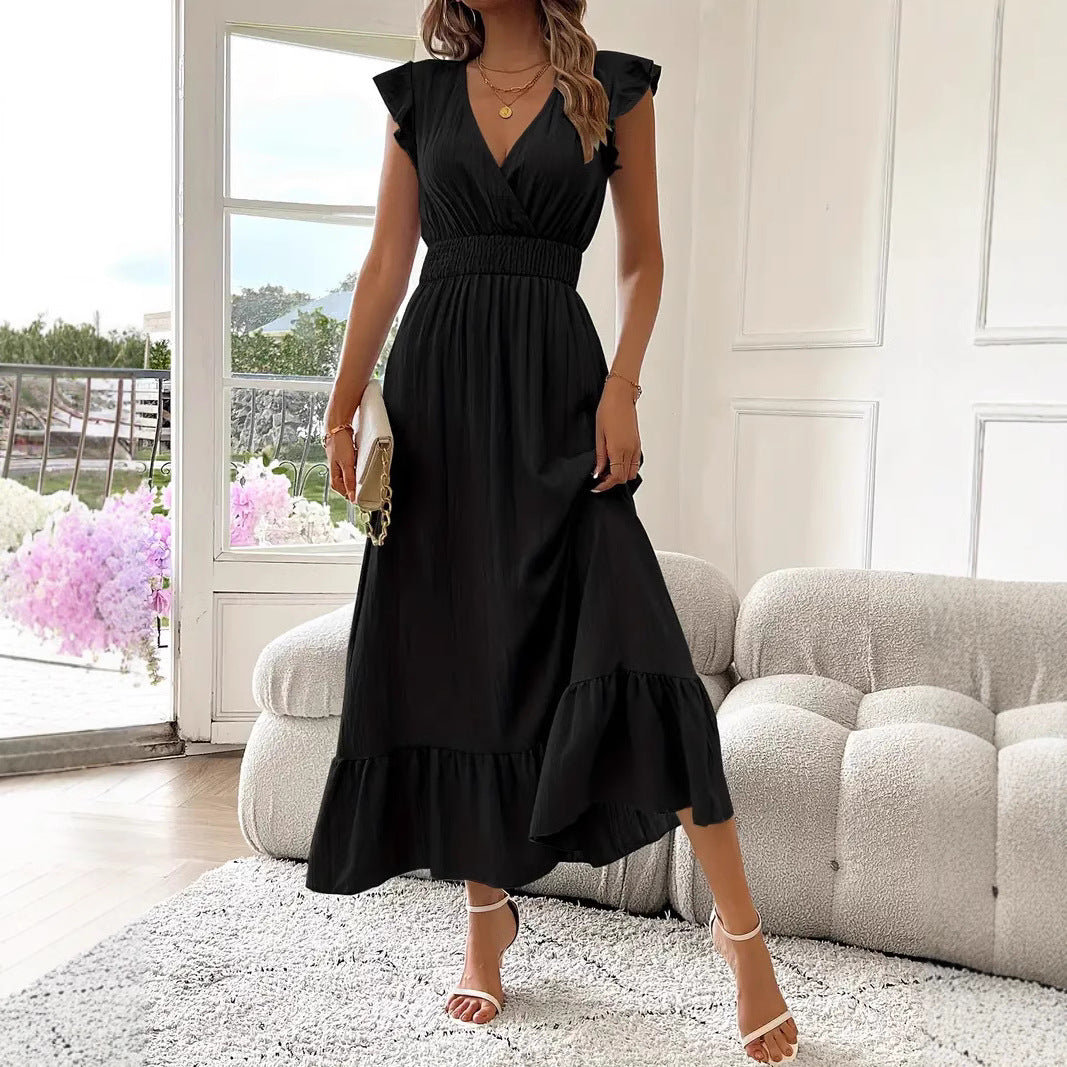 Vestido com Manga Curta - Veron&Co