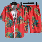 Floral Hawaiian Set (Shirt + Shorts)