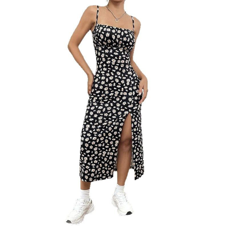 Vestido Midi com Abertura Lateral e Corte Justo - Veron&Co