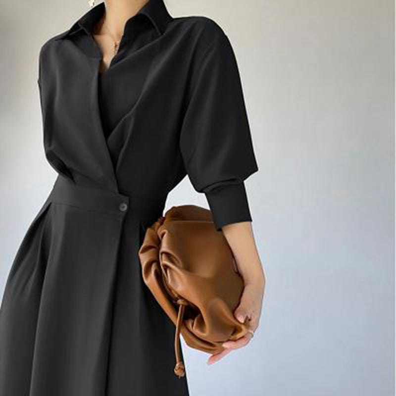 Vestido com Manga Curta - Veron&Co