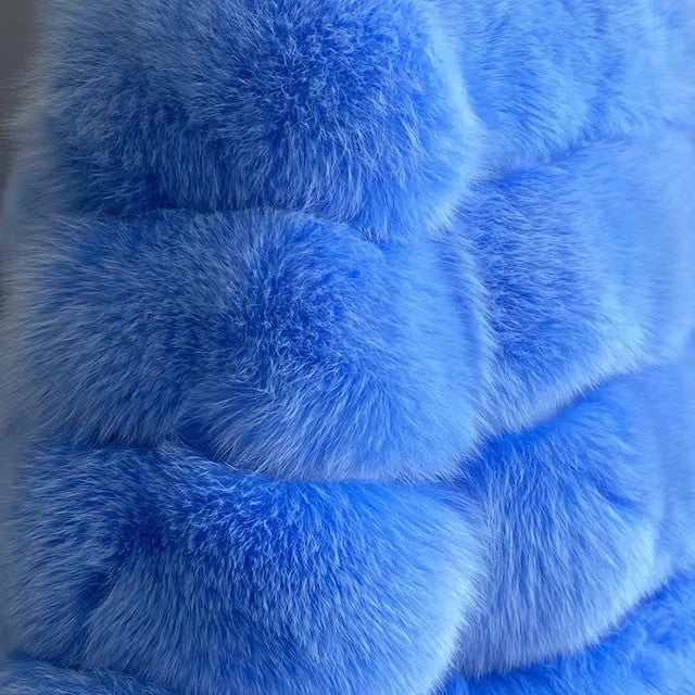 Casaco Pelo Sintético com Capuz