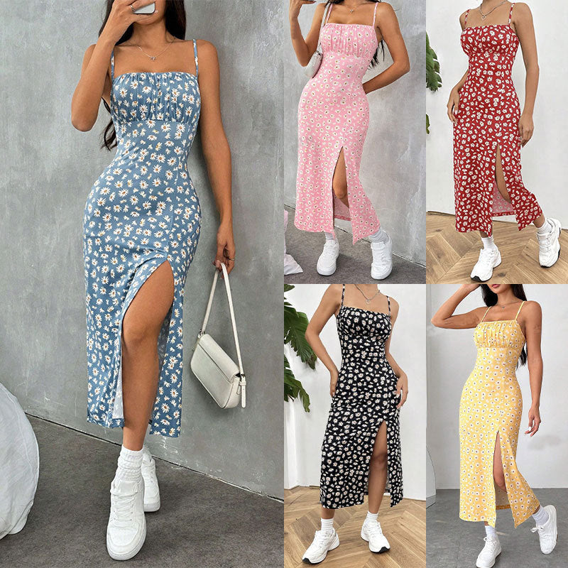 Vestido Midi com Abertura Lateral e Corte Justo - Veron&Co