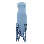 Vestido em Renda com Um Só Ombro - Veron&Co