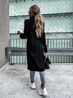 Long Coat with Classic Collar