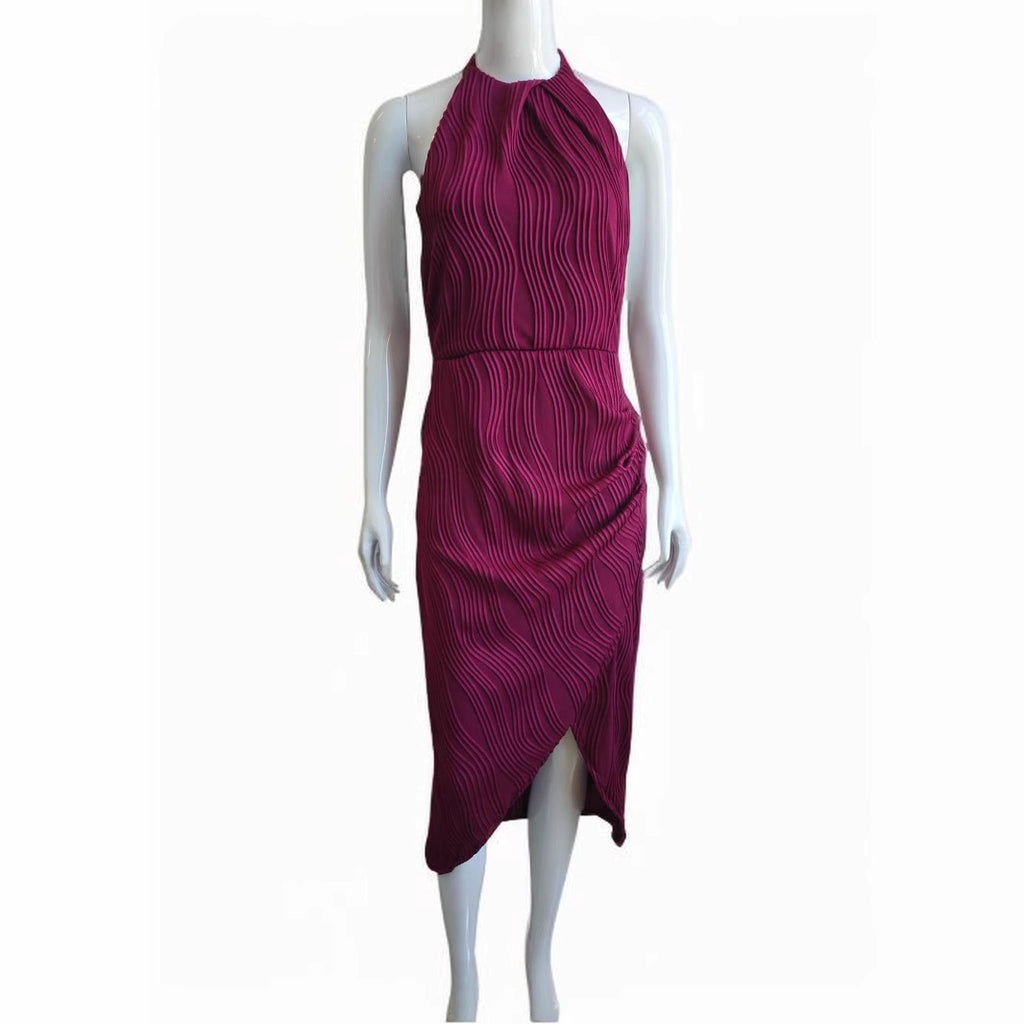 Vestido com Corte Justo Ao Quadril e Costas Nuas - Veron&Co