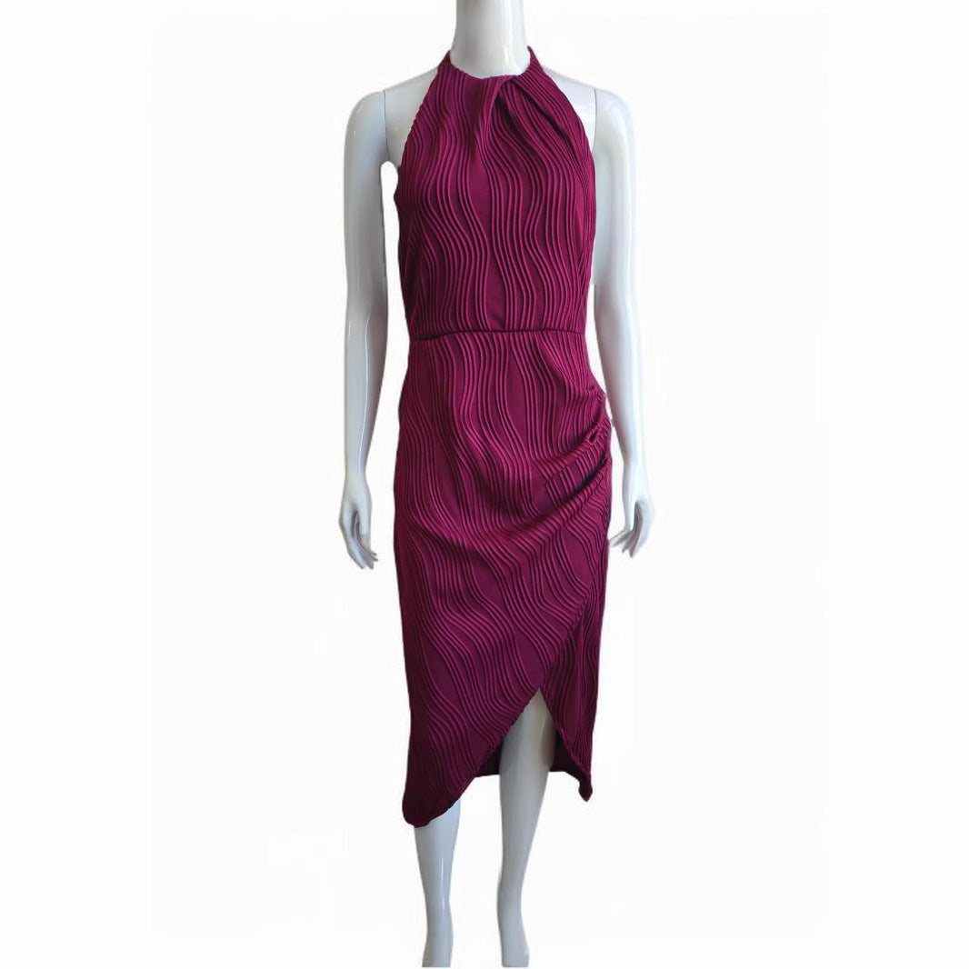 Vestido com Corte Justo Ao Quadril e Costas Nuas - Veron&Co