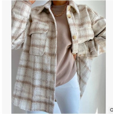 Camisa Acolchoada Xadrez Felpada