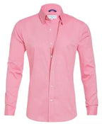 Camisa Oxford com Fecho Oculto Veron&Co, ângulo alternativo