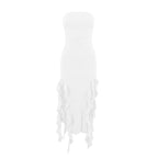 Vestido em Renda com Um Só Ombro - Veron&Co