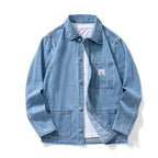 Camisa de Ganga Oversized Lavada Veron&Co, detalhe do tecido
