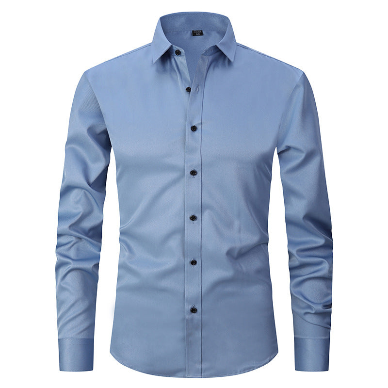 Camisa Slim Formal Anti-ruga Veron&Co, vista traseira