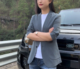 Blazer Casual Slim Liso