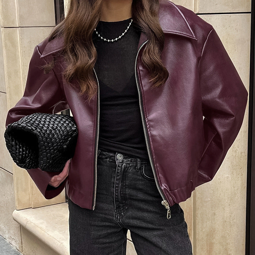 Leather Motorcycle Jacket