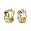 Round Hoop Earrings