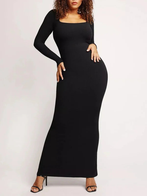 Vestido com Decote em U - Veron&Co