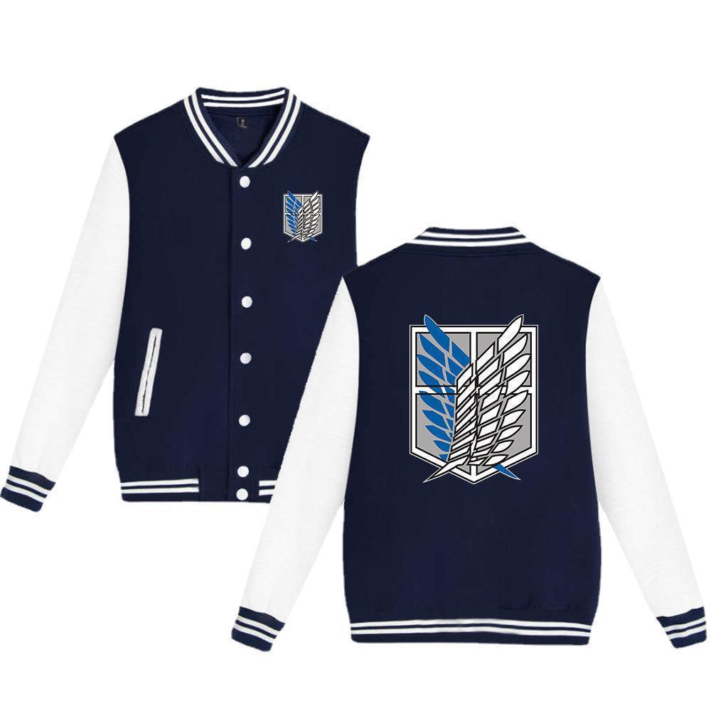 Casaco Varsity Bordado — Homem