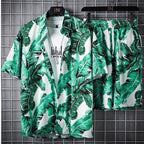 Floral Hawaiian Set (Shirt + Shorts)