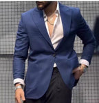Blazer Casual Xadrez Estampado