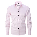 Camisa Slim Formal Anti-ruga