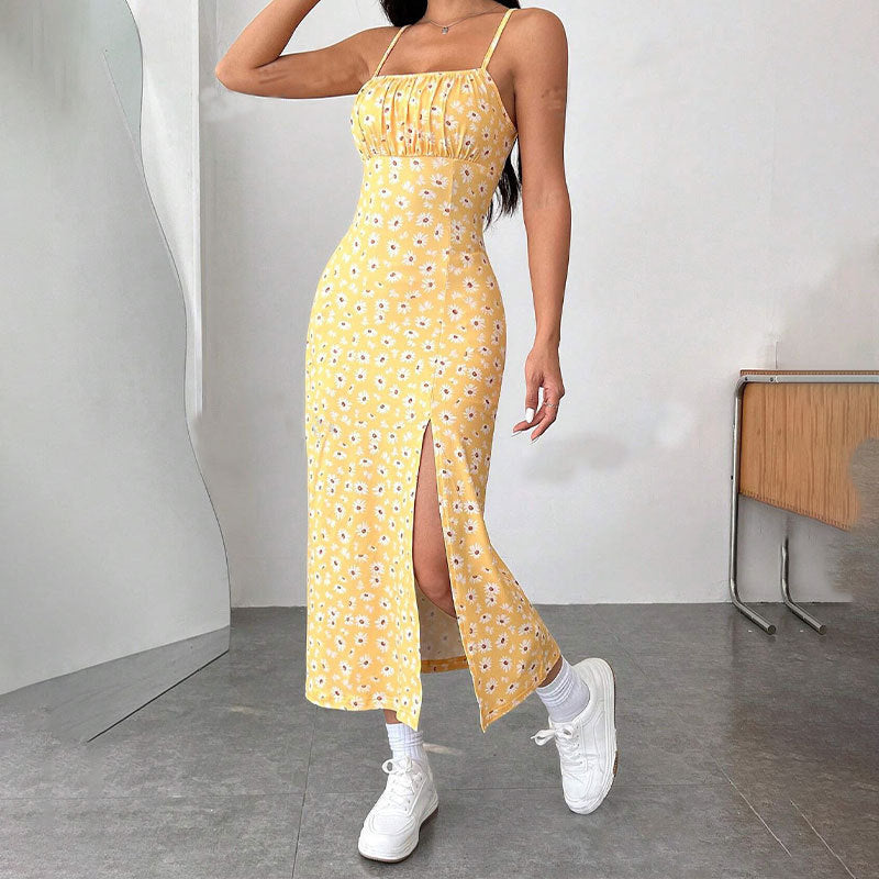 Vestido Midi com Abertura Lateral e Corte Justo - Veron&Co