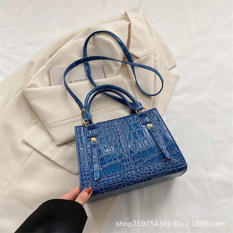 Mala Tote Textura Crocodilo