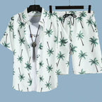Floral Hawaiian Set (Shirt + Shorts)