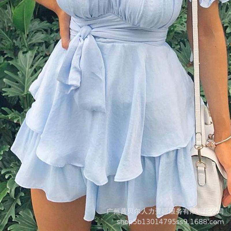 Vestido com Decote em V - Veron&Co