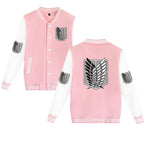 Embroidered Varsity Jacket — Men