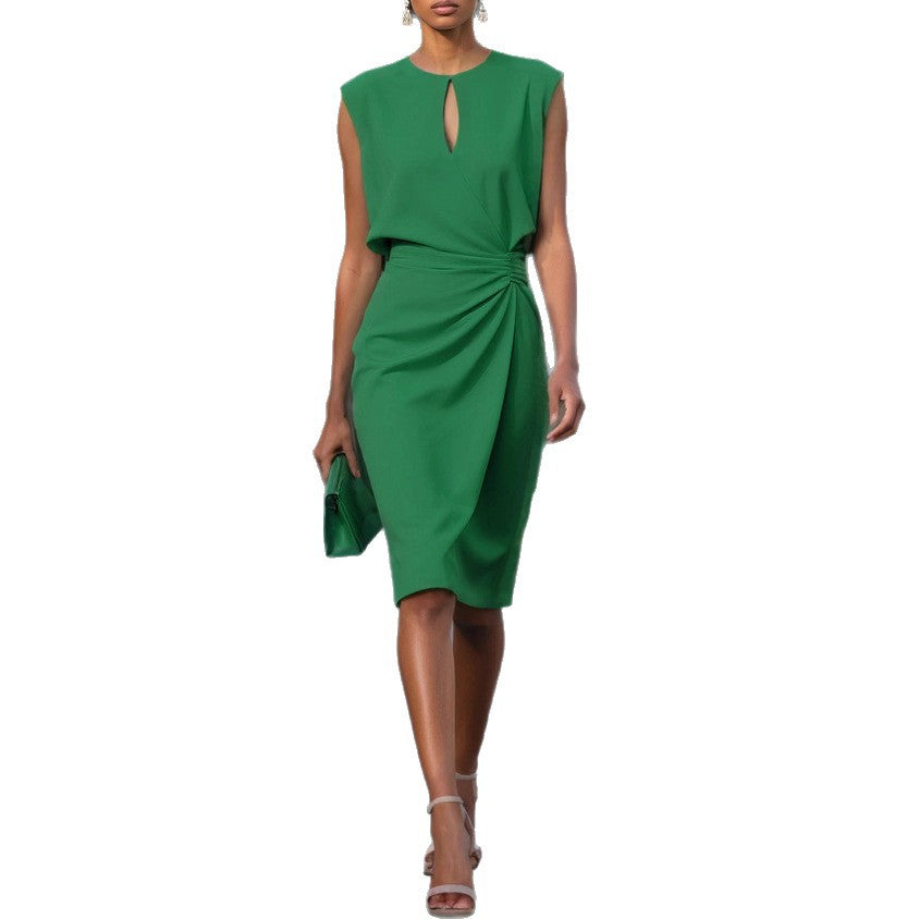Vestido com Inspiração Vintage e Recortes Vazados - Veron&Co