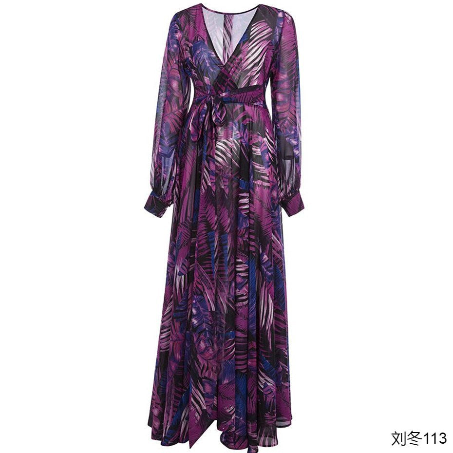 Vestido com Estampado - Veron&Co