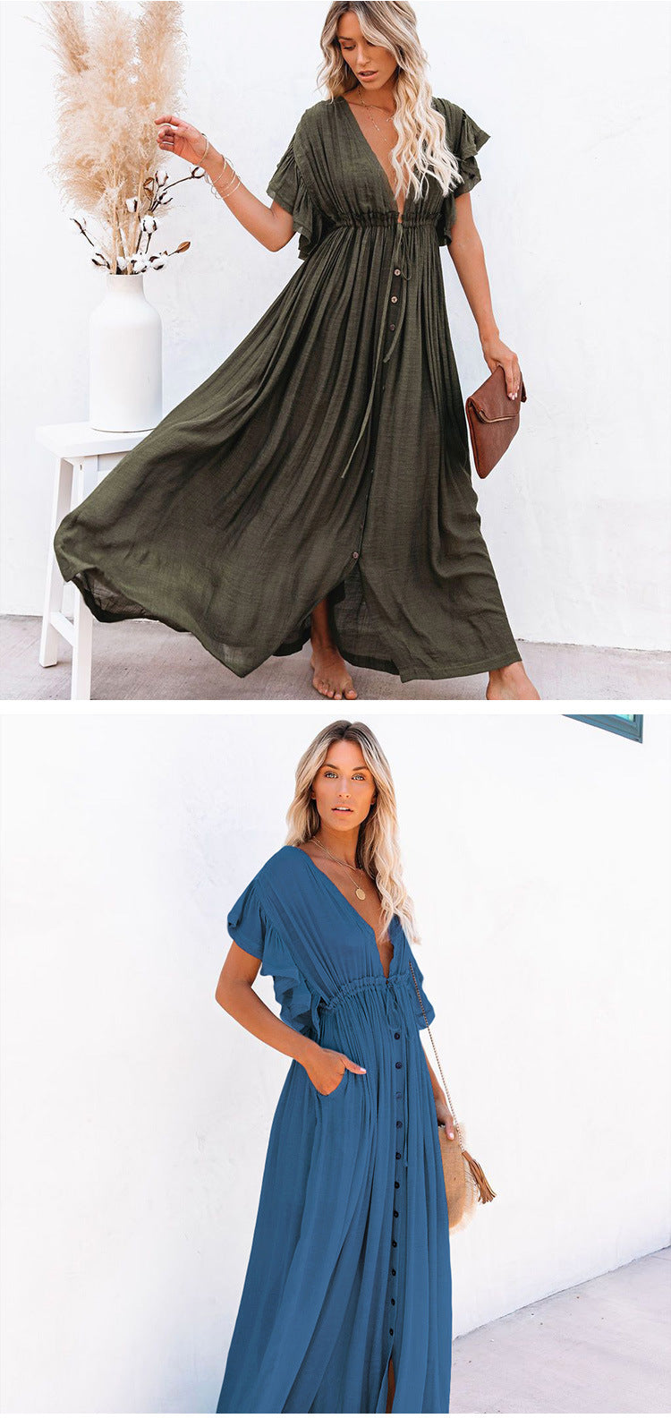 Vestido Longo de Verão - Veron&Co