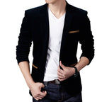 Blazer em Bombazine Slim