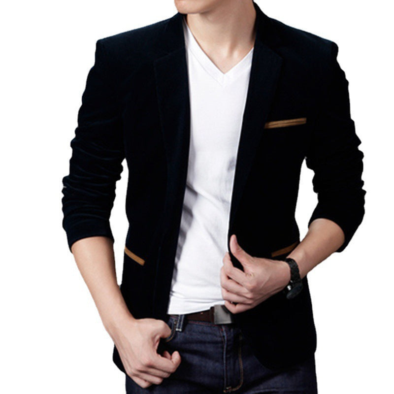 Blazer em Bombazine Slim