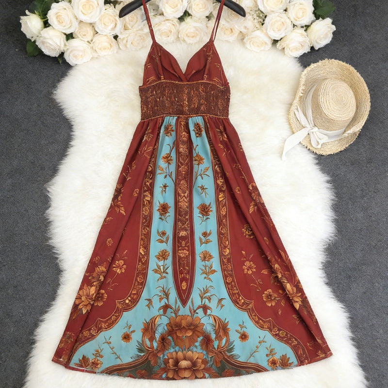 Vestido Longo com Costas Nuas e Inspiração Vintage - Veron&Co