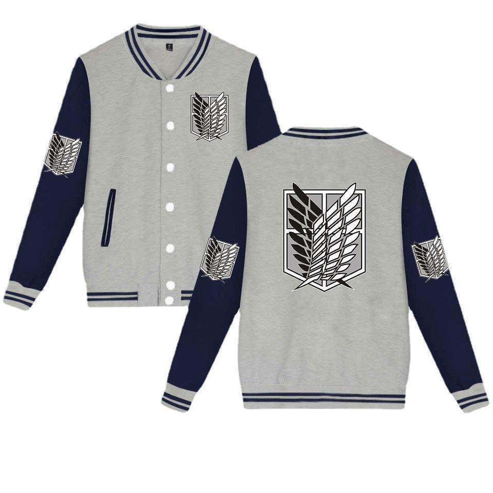 Casaco Varsity Bordado — Homem