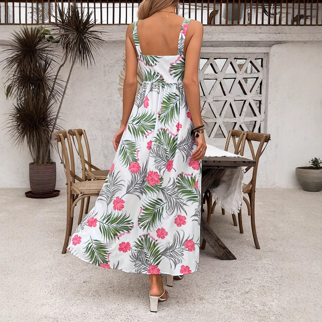 Vestido com Estampado Floral - Veron&Co