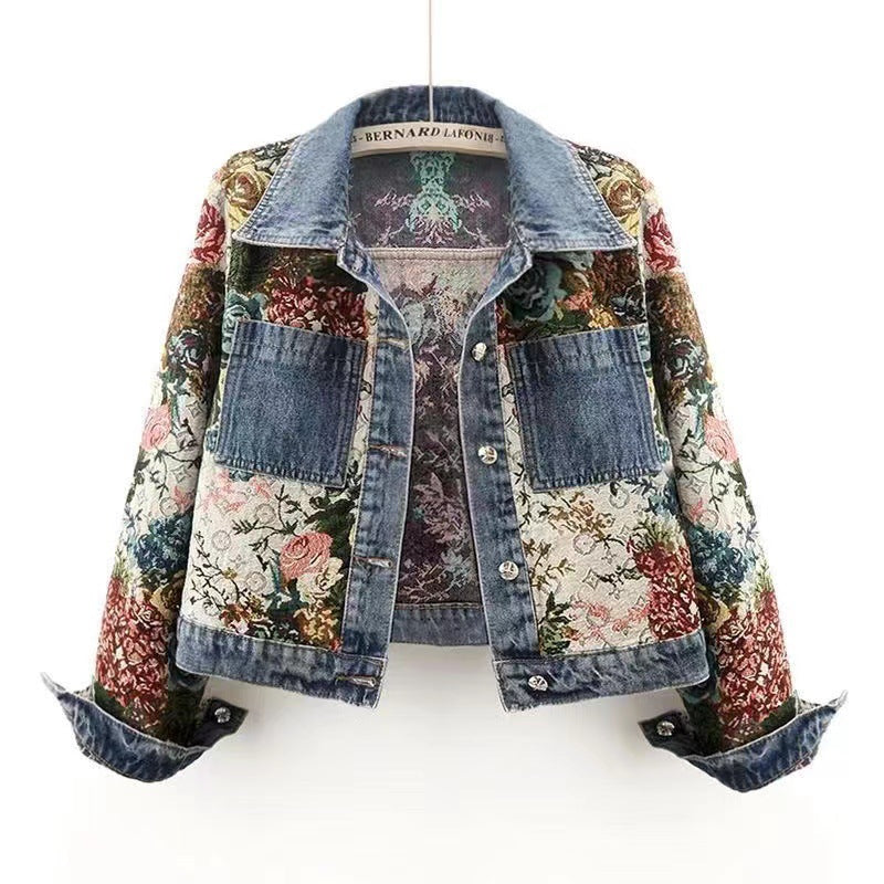 Chaqueta Vaquera Patchwork